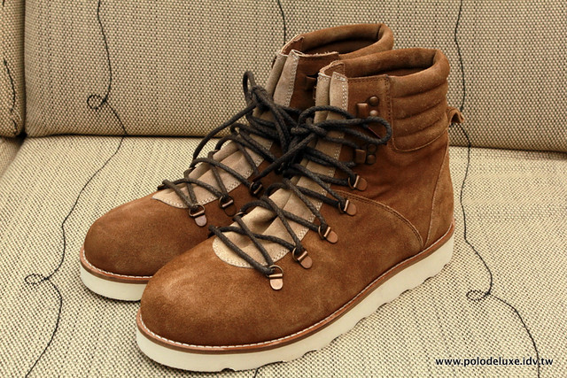 ASOS 麂皮登山靴 Wedge Sole Climbing Boots